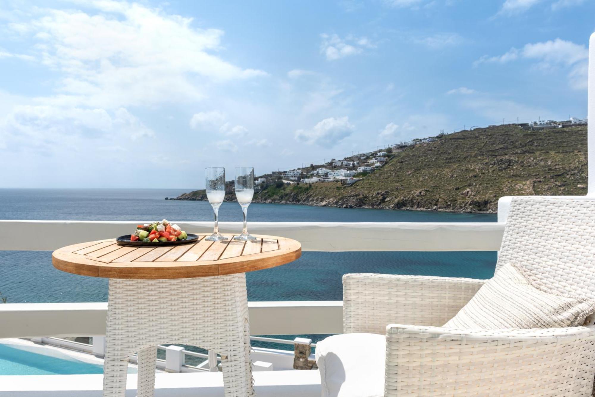 Nissaki Boutique Hotel Platys Gialos  Bilik gambar